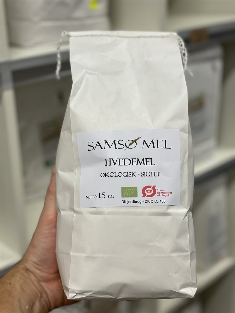 Samsø økologisk hvedemel - 1,5 kg