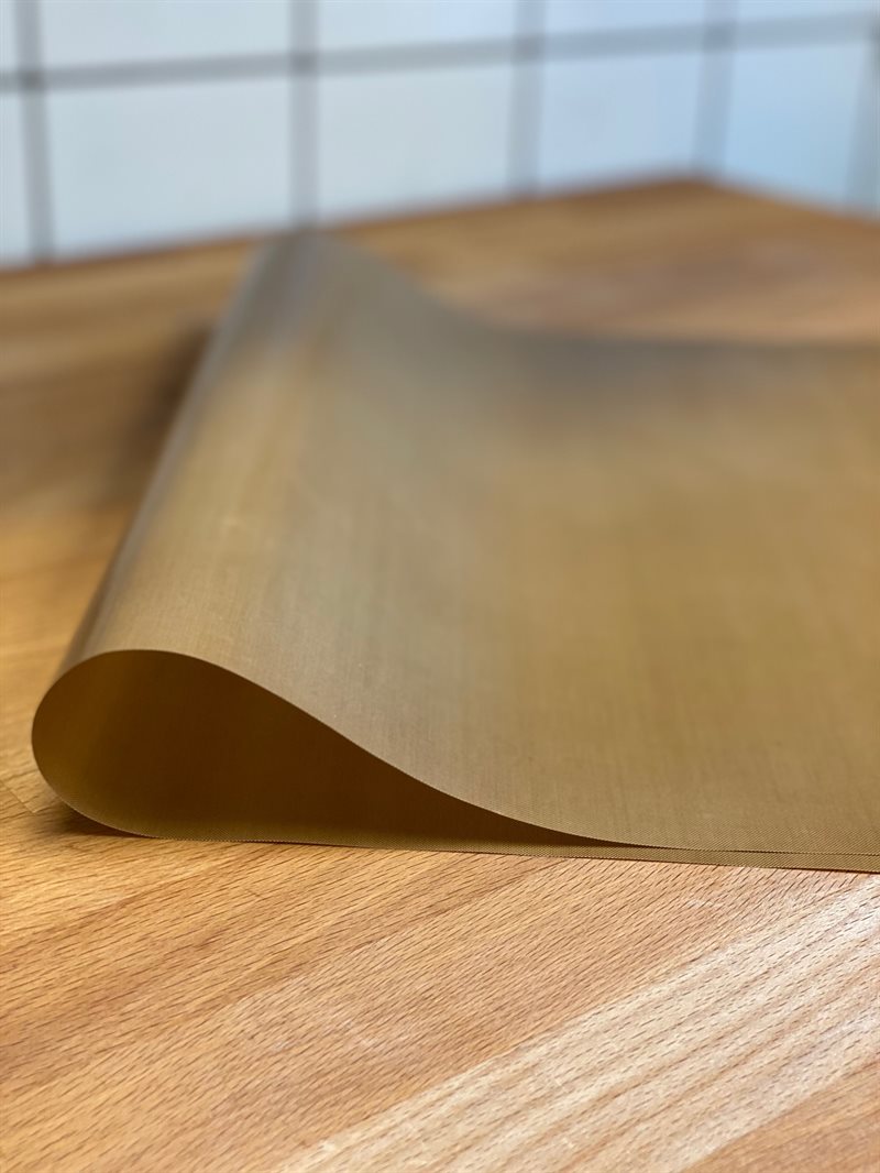 Bagepapir i teflon. 3 ark 40x60 cm 